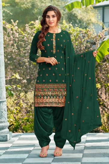 New Designer Stylish Punjabi Patiala Salwar Suit