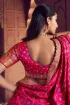 Banarasi Silk Bridal Lehenga Choli In Multi Color