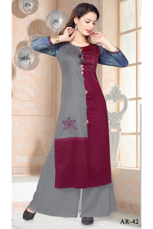 Pin by rohanitaliya049 papa on style | Kurti neck designs, Cotton kurti  designs, Long kurti designs