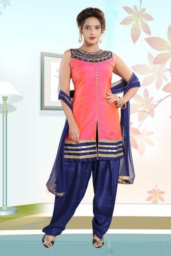 Grape color designers top with pant readymade Patiala Suit DN4008 – Indian  Colors
