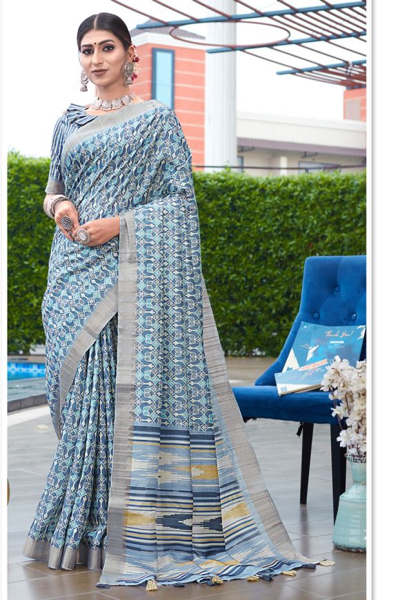 banarasi art silk plus size sarees online -8652104007 | Heenastyle