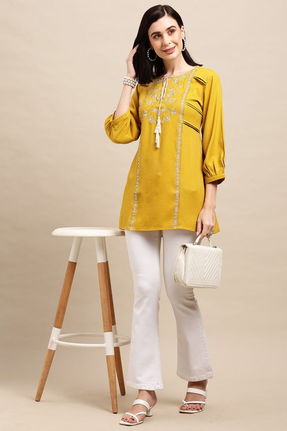 Buy Color Petal Cotton Silk Style Designer  Stylish Shot Kurti for Girls   Woman Small Black at Amazonin